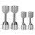 4 Pcs Flange Two Hole Pin, Stainless Steel 1-1/8'' Two Hole Alignment Pins & 1-5/8” Two Hole Alignment Pins