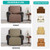 Easy-Going Waterproof Oversized Recliner Chair Sofa Cover with Pocket, 1-Piece Reversible Couch Cover for Recliner, Washable Protector for Dogs (Oversized Recliner, Brown/Beige)