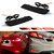 GTINTHEBOX for 2013 2014 2015 Honda Civic Sedan Rear Bumper Reflector Brake Tail Light Sequential Turn Signal Lamps Strobe Brake Lighting Smoked Lens Red LED