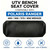 LKV UTV Seat Covers Compatible with Polaris Ranger 400 500 570 800 Midsize, Waterproof PU Coating, Ranger Seat Replacement Accessories