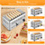6 Slice Commercial Toaster Bread Baking Machine, 1680W Stainless Steel Pop-Up Electric Food Bread Countertop Baking for Restaurant Bakery and Dessert Store(1-5 Min Timier) 6 Slice Commercial Toaster Bread Baking Machine, 1680W Stainless Steel Pop-Up Electric Food Bread Countertop Baking for Restaurant Bakery and Dessert Store(1-5 Min Timier)