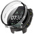 Compatible with SUUNTO Vertical Case,Lamshaw Hard PC Case with Screen Protector Compatible with SUUNTO Vertical GPS Watch (Black+Clear)