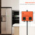 Refrigerator Surge Protector, Ortis Double Outlet Voltage Protector for Home Appliances with Time Delay, Protects Against Brownout, Spike, Instant Surge All Voltage Abnormalities, black