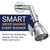 HammerHead Showers® Solid Metal Shower Head Shut Off Valve - Chrome - Brass Shower Head Valve Reduces Flow To A Trickle - Universal Shower Shut Off Valve - Plumbing Code Compliant