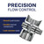 HammerHead Showers® Solid Metal Shower Head Shut Off Valve - Chrome - Brass Shower Head Valve Reduces Flow To A Trickle - Universal Shower Shut Off Valve - Plumbing Code Compliant