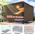 Sunocity 8' X 20' 90% Sun Shade Cloth Outdoor Patio Mocha Pergola Shades Cover Privacy Screen UV Block Porch Screens Canopy for Patio Outside Outdoor