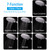 RV Shower Head with Hose, High Pressure 7-Mode RV Shower Head Replacement for RV, Camper, Van, Travel Trailer, Motorhome and Boat, White
