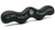 Heat-Wave (Basalt Black) Synergy Stone - Contoured Hot Stone Massage Tool with Radiant Heat - Relaxing and Therapeutic for Neck, Back, Legs, Feet - Natural-Matte Surface for on Skin with Oil only