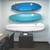 COR Surf Surfboard Wood Rack for Long Boards and Short Boards Works Indoor and Outdoor
