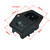 2pcs FILSHU IEC320 C14 Large Current Inlet Male Connector Plug with 15A Rocker Switch and Fuse, Heavy Duty 125V Power Socket