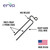 Erva Hose Guides - Set of 6 - Heavy Duty Steel Hose Stakes - Made in USA