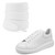 UamGlsob Flat Thick Cotton Shoe Laces for Alexander Mcqueen Sneakers, 1/2''(1.2cm) Fat Wide Shoelaces, Shoe Strings Replacement Laces for Skate Shoes (White, 54''/140cm) UamGlsob Flat Thick Cotton Shoe Laces for Alexander Mcqueen Sneakers, 1/2''(1.2cm) Fat Wide Shoelaces, Shoe Strings Replacement Laces for Skate Shoes (White, 54''/140cm)