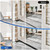 Vinyl Floor Transition Strip Door Threshold Self Adhesive 36 inch, Thresholds for Doorways, Edge-Reducer Transition-Strips for Door/Floor (Black)