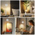 Kimjo Spot Lights Indoor, Rechargeable Plant Spotlight Indoor, Wireless LED Up Lights Accent Lighting with Timer and Dimmable, Battery Powered Picture Light