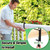 Biubee Deck Bird Feeder Hanger for Failing- 2Pack Heavy Duty Steel Stable Deck Railing Plant Hanger Outdoor, with Adjustable 3.1" Clamp, Deck Hook for Bird Feeder Plant Hangers Lanterns, 13.8 Inches