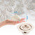 6.6'' Baozi Maker Machine,Food-Grade Material Big Dumpling Bao Bun Mold,Kid Easy To Use And Clean,Dumpling Crimper Maker Quick Made Pastry Pie Steam Bun Mold For Home Kitchen Beginner (White)
