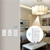 Wireless Light Switch and Receiver Kit, Ortis 300ft RF Range Wireless Wall Switches for Lights, Fans, Battery Included, No Wiring Needed