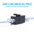 VANDESAIL 60 Pack Ethernet Couplers RJ45 Cat6 Keystone Coupler Cat5 Cat5e Keystone Jack Female to Female