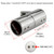 316SS Marine Grade Boat Handrail Fitting -Boat Pipe Connector,Folding Swivel Coupling Tube Joint Connector for 1-1/4" (32MM) O.D.Tube/Pipe（2PCS）