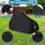 SIRUITON Zero Turn Mower Cover, Heavy Duty 600D Oxford Zero Turn Mower UV Dust Waterproof Protection Cover, Outdoor Garden Lawn Mower Tractor Covers Fits Up to 60" with Storage Bag