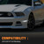 Gempro LED Front Side Marker Lights for Ford Mustang 2010-2014 White Bumper Marker Parking Lamps Smoked Len, 2PCS