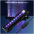DaToo Submersible Aquarium Light 6Inch Fish Tank Light Bubbler Wall with Air Bubble Hole IP68 Waterproof Color Changing Led Light for Freshwater and Saltwater Aquariums Fish Tanks