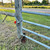 Soiiw Gate Wheel 8 Inch for Farm Gate Metal Swing Gate Suits 1-3/8" Thru 2" Gate Frames to Prevent Dragging for Chain Link Fence Sliding Gate Casters 330lb Capacity