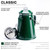 COLETTI Classic Percolator Coffee Pot — The Most Nostalgic Camping Coffee Pot, Now Modernized [Green Enamel, 12 Cup]