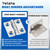 Yetaha 4 Pack Heavy Duty Boat Hinges, Stainless Steel Marine Grade Hinge, Casting Cabinet Door Hinge with Screws, 1.5 inch x 1.5 inches (38mm X 38 mm)