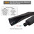 TKDMR 10pcs 8 AWG-#10 Battery Lugs,Heavy Duty Wire Lugs,Ring Terminals,Battery Cable Ends,0 Guage terminals,Battery Terminal Connectors with 10pcs 3:1 Heat Shrink Tubing