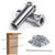 Muzata 80PCS Stainless Steel T316 Protective Sleeves Cable Railing Kit Hardware Cable Railing Protector Sleeve for 1/8" Wire Rope Wood Posts CR13