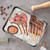 Homikit Baking Sheet with Wire Rack Set (1 Pan+1 Rack), 16" x 12" Stainless Steel Cookie Bacon Pan for Oven, Nonstick Jelly Roll Pan Baking Tray with Grid Cooling Rack for Cook Roast, Dishwasher Safe