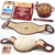 Pro Silicone Bread Sling 2 Pcs - 9in Round & Oval 482F Heat Resistant Dough Lifter, Non-Stick Dutch Oven Liners, Long Handles, Reusable Sourdough Bread Baking Supplies, Sourdough Gifts