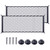 MWMNUN 2 Pcs Universal Stretch Mesh Car Mesh Bag with Screws and Hooks for Trunk RV Boats Home Cargo Storage (23.6'' x 9.8'')