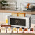 BBday Touch Screen Toaster with Defrost & Removable Tray, 2 Slice Slim Toaster with Long Slot for White Bread, 6 Browning Levels, 1200W Compact Stainless Steel