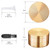 Spice Grinder 2.4 in (Gold)