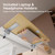 PEGZONE Desk Extender Tray, 28" x 12" Clamp On Desk Shelf, Desk Extension with Laptop Holder, Table Desk Arm Rest, Clamp On Keyboard Tray for Office and Home, Workstation Organizer, Large, Wood