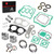 Piston & Ring Gasket Seal Top End Rebuild Kit STD Compatible with EZGO 4 Cycle Gas Golf Cart 350cc EH35C MCI Fuji Robin Engine 1996-2008