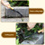 Lcokeiy Crack Weeder Puller Tool Long Handle, Adjustable Crevice Weeding Remover Tool 29", Manual Sidewalk Crack Weeder Stand up Grass Weed Puller Cutter Tool for Yard Driveway