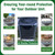 Air Conditioner Covers for Outside units, 36 x 36 Central Air conditioner Covers for Outside, Fits Most Central AC Units, Top Protection Defender Design（Mesh，36 x 36）