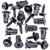 Rexka 10 Sets Fender Liner Bumper Cover Screw Grommet Kits for Toyota Tacoma Tundra Sienna Sequoia 90189-06214 90159-60498