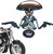 Rneswi Cowboy Skull Gunslinger Car Truck Metal Skull Hood Ornament