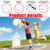 8 Pcs Mini Basketball Nets Replacement for 8"-10.25" Basketball Rims with 8 Loops White Nylon Small Basketballs Hoop Net Basketballs Rims Thicker Ropes Weaved All Weather