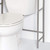 Zenna Home 9065NN Bathroom Spacesaver, Satin Nickel 9.5D x 25.19W x 66.38H in