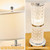 SAIWEYA Crystal Table Lamps Modern 3-Way Dimmable Bedside Lamp with 2 USB Ports & AC Outlets for Living Room Bedroom Nightstand Lamp Night Light