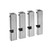 Happybuy 2-1/2" to 4" NPT Heavy-Duty Pipe Threading Dies Set (4-Pack) - High-Speed Steel Right-Hand Cutters for Professional Pipe Threading Machines