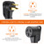 Kanayu NEMA 6-50P to 10-50R 50amp Welder to Stove Adapter Cord, 3 Prong Welder Male to 3 Prong Stove, Oven Female Adapter, Oven Power Cord, STW 8 AWG, 1ft, ETL Listed