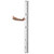 AdirPro 4" Wide Stream Gauge - Heavy Duty & All Weather Water Depth Gauge - Flow Meters, Feet/Inches Graduation (0-4')