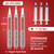 X-Protector Touch Up Paint Pen Kit - 3 Pens with 3 Types of Brushes - Premium Pen for Touch Ups - Fillable Touch Up Paint Pens for Walls, Furniture, and Other Touch Up Works!