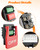 HY56 220V 20A Industrial On/Off Large Pushbutton Knee Paddle Safety Switch Fit for Table saw, for Beach saw, for Wood saw machin, Power Tools, Fast Power Off